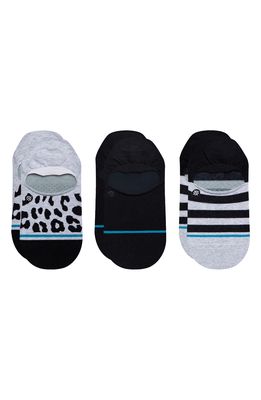 Stance Women's Leopard 3-Pack No-Show Socks in Multi