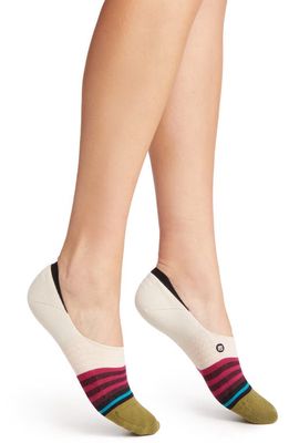 Stance Women's Sunshine Stripe No-Show Socks in Magenta