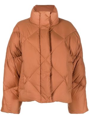 STAND STUDIO Aina quilted down-filled jacket - Brown