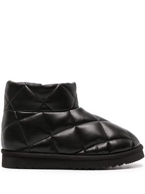 STAND STUDIO Beverley quilted ankle boots - Black