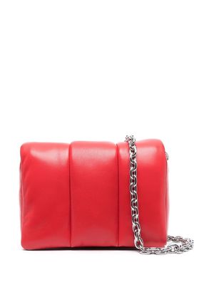 STAND STUDIO Ery panel clutch bag - Red