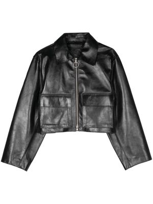STAND STUDIO Gretel leather jacket - Black