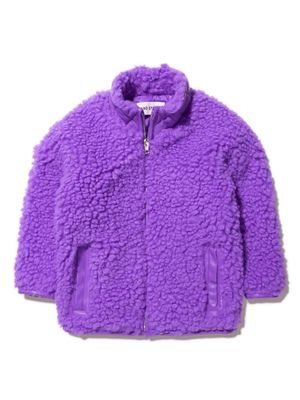 STAND STUDIO Kids Azalea fleece jacket - Purple