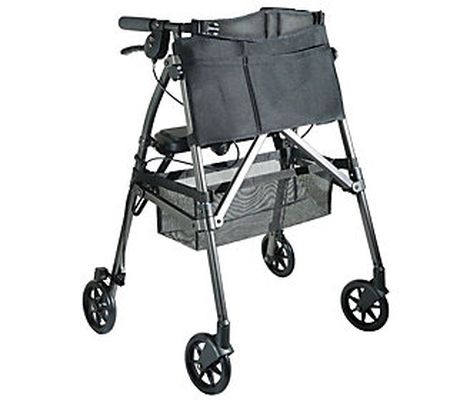 Stander EZ Fold-N-Go Ultra Light Rollator with Accessories
