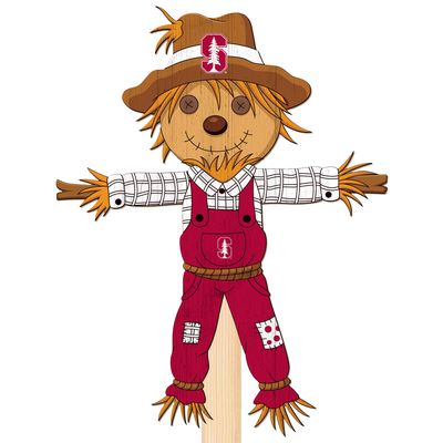 Stanford Cardinal 12" Scarecrow Yard Stake