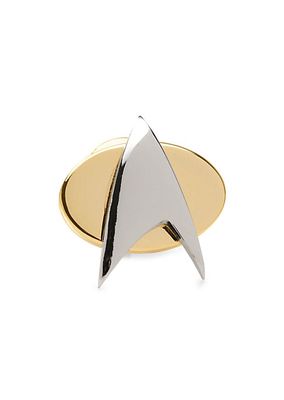 Star Trek Star Trek 2 Tone Delta Shield Lapel Pin