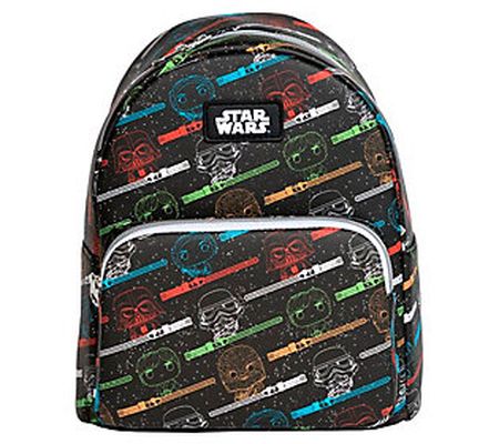 Star Wars Funko POP] Mini Backpack Light Saber AOP