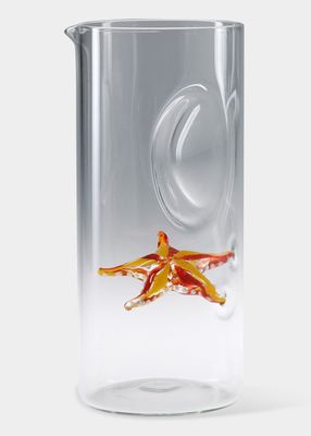 Starfish Glass Carafe