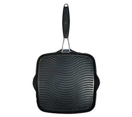 Starfrit 10" x 10" Grill Pan with Foldable Hand le