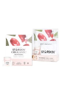 Starskin Orglamic Pink Cactus Mask Set