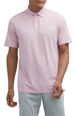 STATE OF MATTER Oceaya Piqué Polo in Cameo Pink