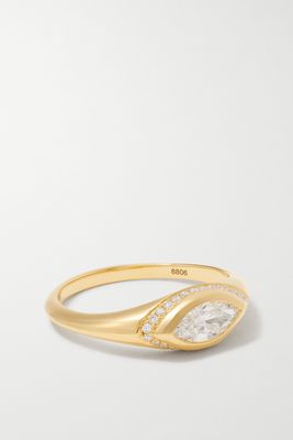 State Property - Henson 18-karat Gold Diamond Ring - 5