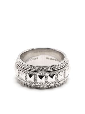 STATEMENT PARIS Rockaway Spinner diamond ring - Silver