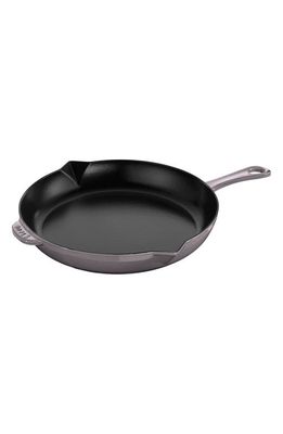 Staub 12-Inch Enameled Cast Iron Fry Pan in Graphite