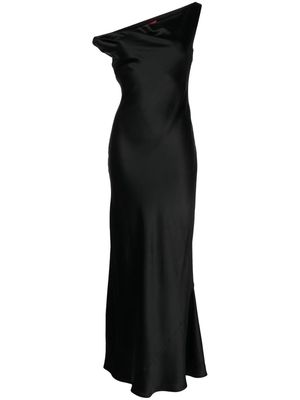 STAUD Ashanti one-shoulder maxi dress - Black