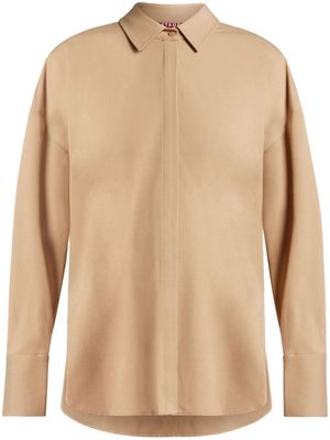 STAUD button-up shirt - Neutrals