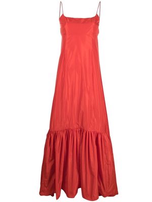 STAUD Florence empire maxi dress - Red