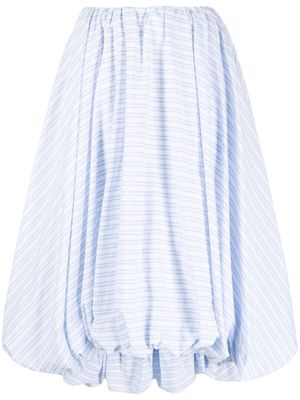 STAUD Mariposa puffball skirt - White
