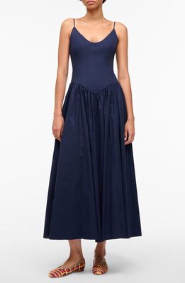 STAUD Maxi Dress in Navy