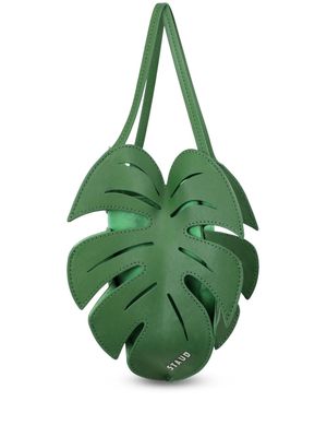 STAUD Palm leaf bucket bag - Green