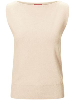 STAUD Rocki sleeveless jumper - Neutrals