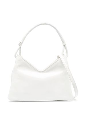 STAUD Valerie leather shoulder bag - White