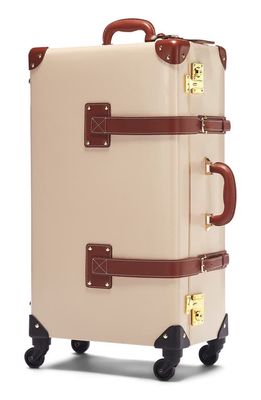 SteamLine Luggage The Diplomat 27-Inch Check-In Spinner Packing Case in Cream