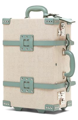 SteamLine Luggage The Editor 20-Inch Rolling Carry-On in Sea Green