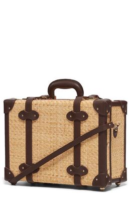 SteamLine Luggage The Explorer 16-Inch Rattan Overnight Case in Brown