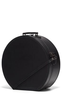 SteamLine Luggage The Industrialist Deluxe Hatbox in Black