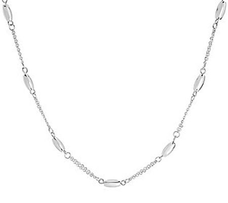 Steel by Design Bead Station Necklace