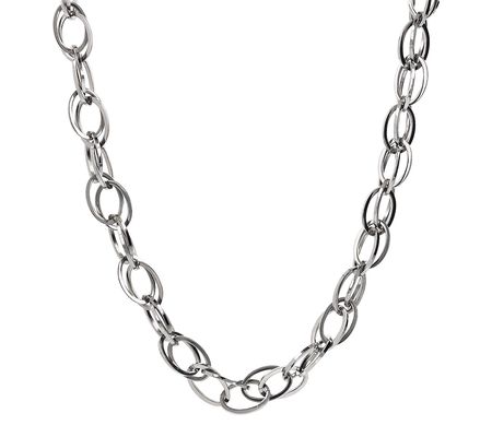 Steel by Design Polished Multi-Link 20" Necklac e