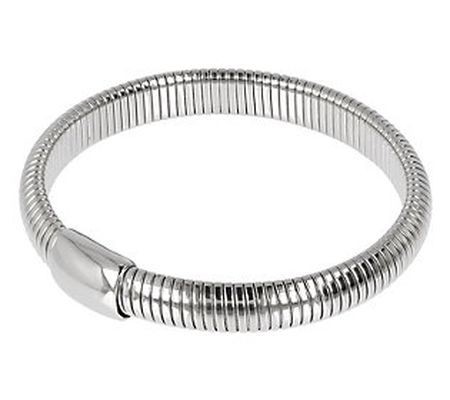 Steel By Design Polished Stretch Bracelet