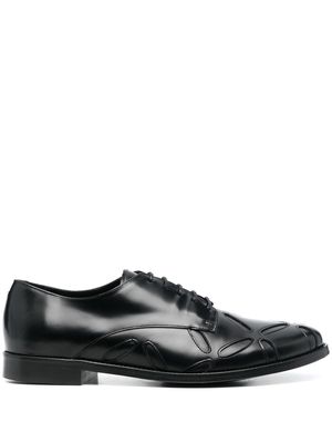 Stefan Cooke Slashed Jazz Derby shoes - Black