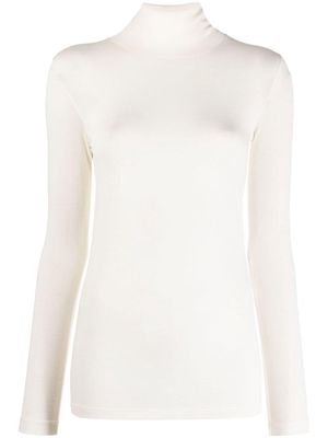 Stefano Mortari high-neck cashmere-blend T-shirt - White