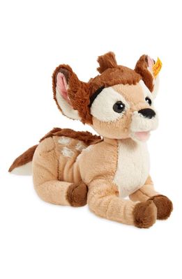 Steiff x Disney Bambi Stuffed Animal in Brown Multi
