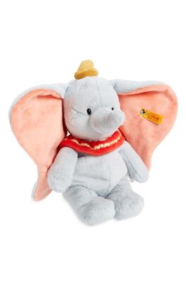 Steiff x Disney Dumbo Stuffed Animal in Grey Multi