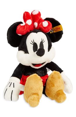 Steiff x Disney Minnie Mouse Stuffed Animal in Black Multi