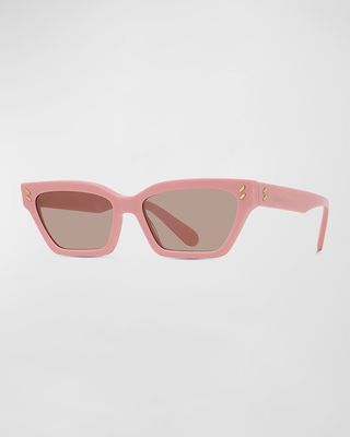 Stella Acetate Cat-Eye Sunglasses