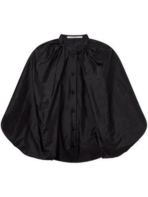 Stella McCartney balloon silk shirt - Black