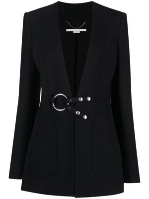 Stella McCartney belted fitted blazer - Black