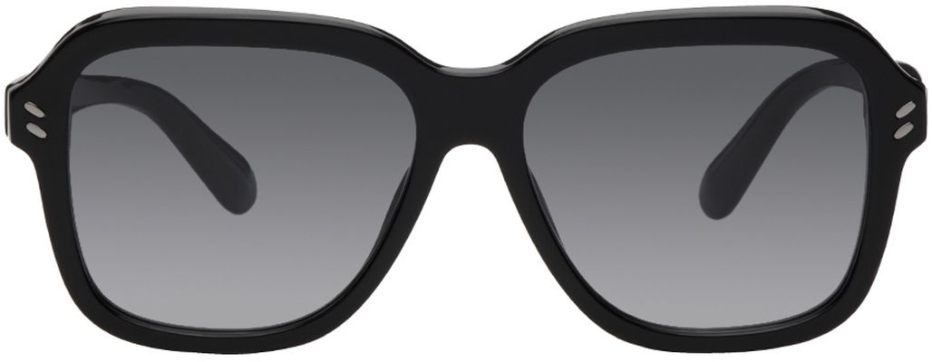 Stella McCartney Black Square Sunglasses