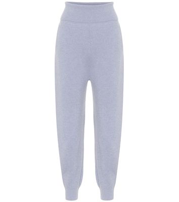 Stella McCartney Cashmere and wool trackpants