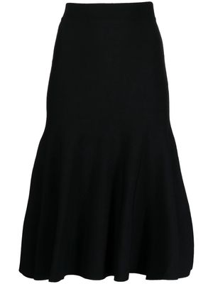 Stella McCartney Compact Knit skirt - Black