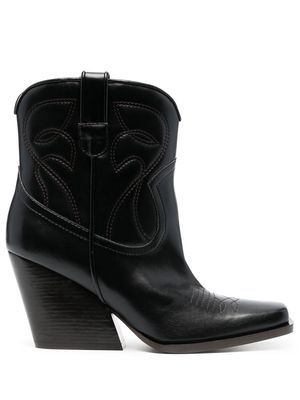 Stella McCartney Cowboy Cloudy 85mm ankle boots - Black