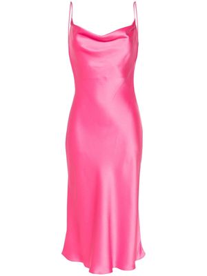 Stella McCartney cowl-neck midi slip dress - Pink