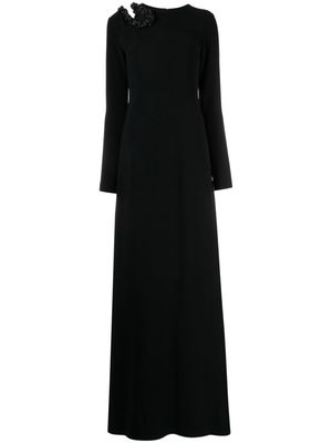 Stella McCartney crystal-embellished cut-out maxi dress - Black