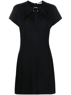 Stella McCartney cut-out minidress - Black