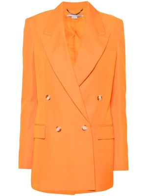 Stella McCartney double-breasted blazer - Orange