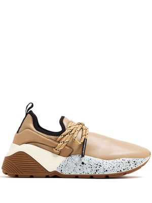 Stella McCartney Eclypse faux-leather sneakers - Neutrals